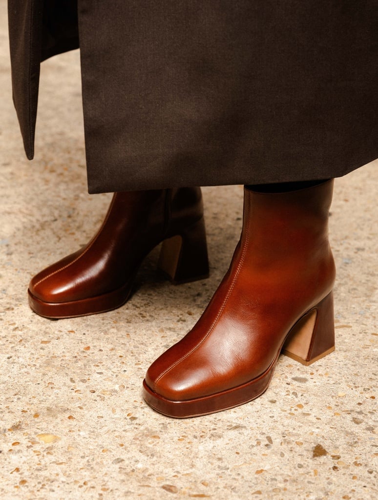 Heeled Boots : Inès - Chestnut