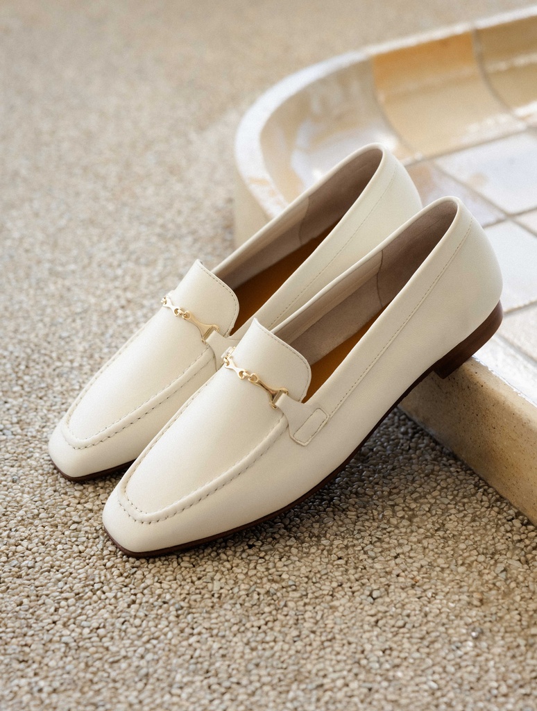 Mocassins & Derbies : Jeanne - Milk