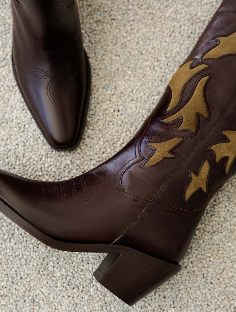 Knee High Boots : Joon - Irish Coffee