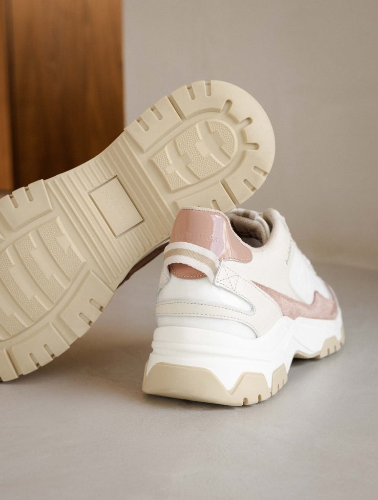 Sneakers : Kiwa - White & Blush