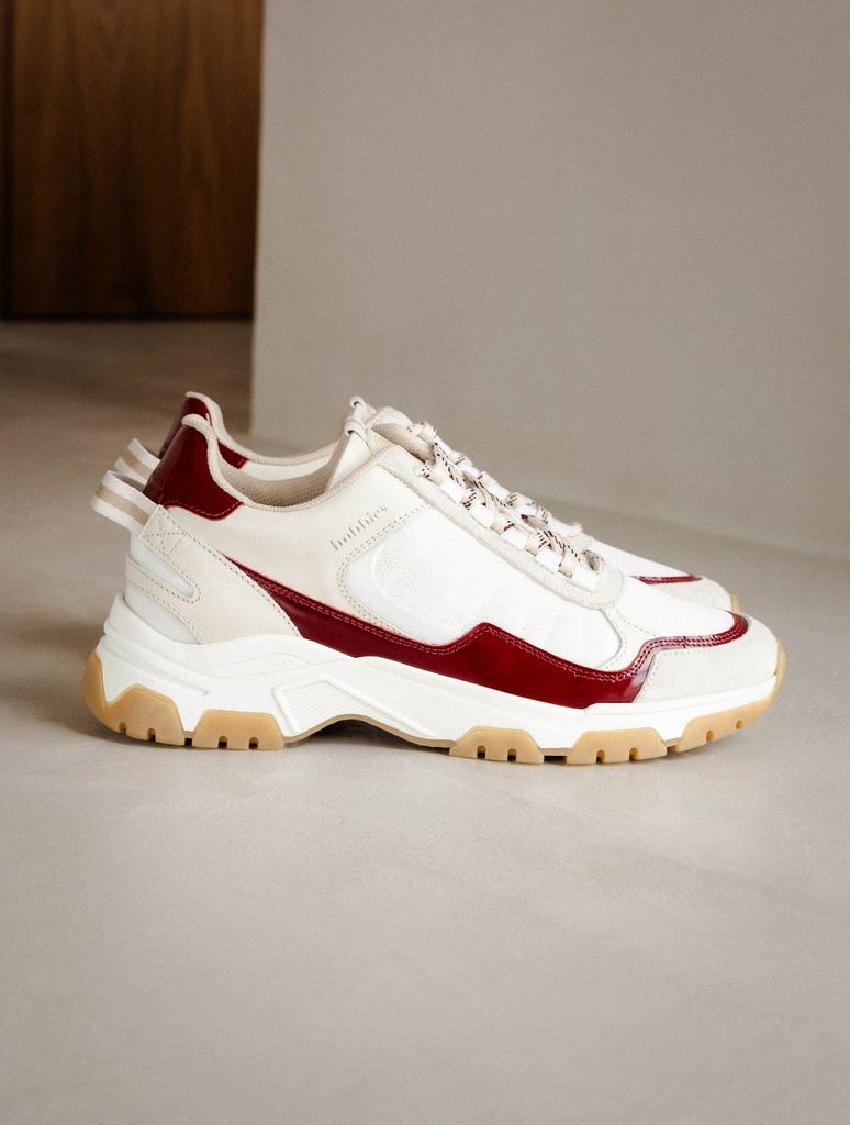 Sneakers : Kiwa - White & Ruby