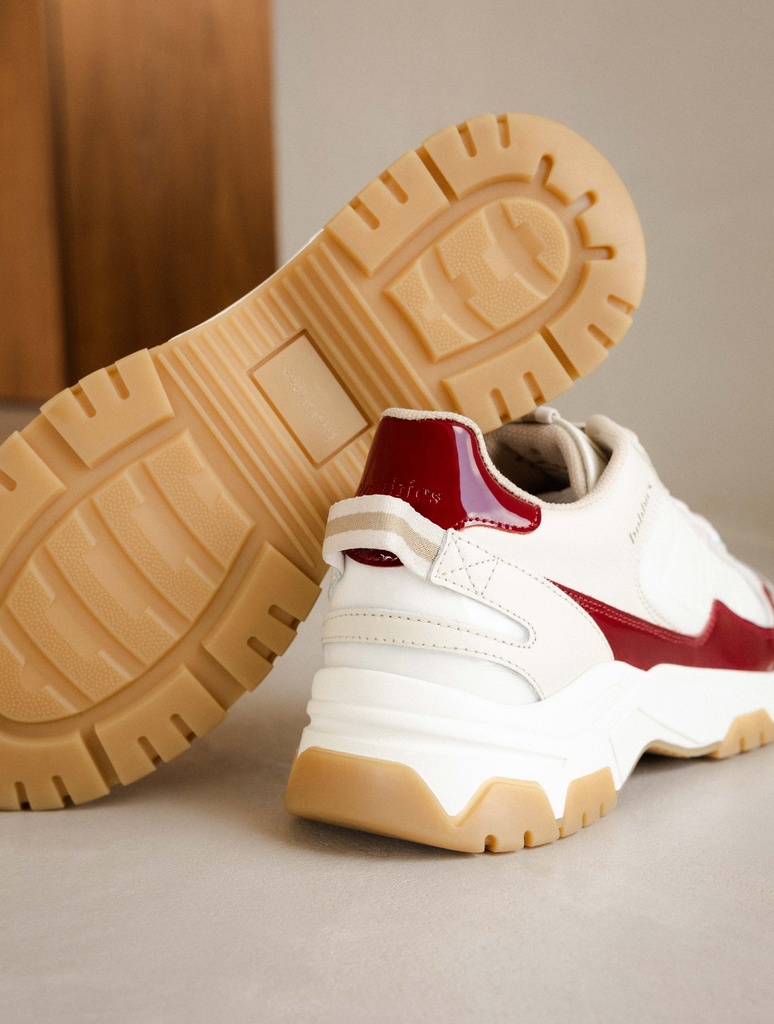 Sneakers : Kiwa - White & Ruby