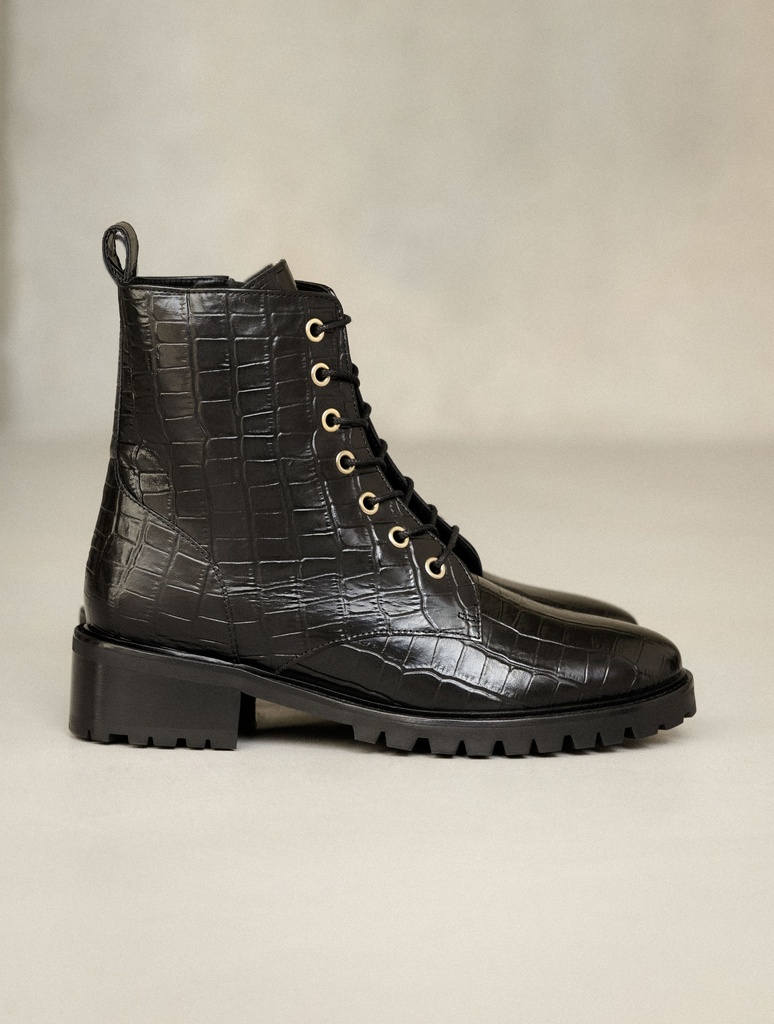 Ankle Boots : Lara - Fierce Black