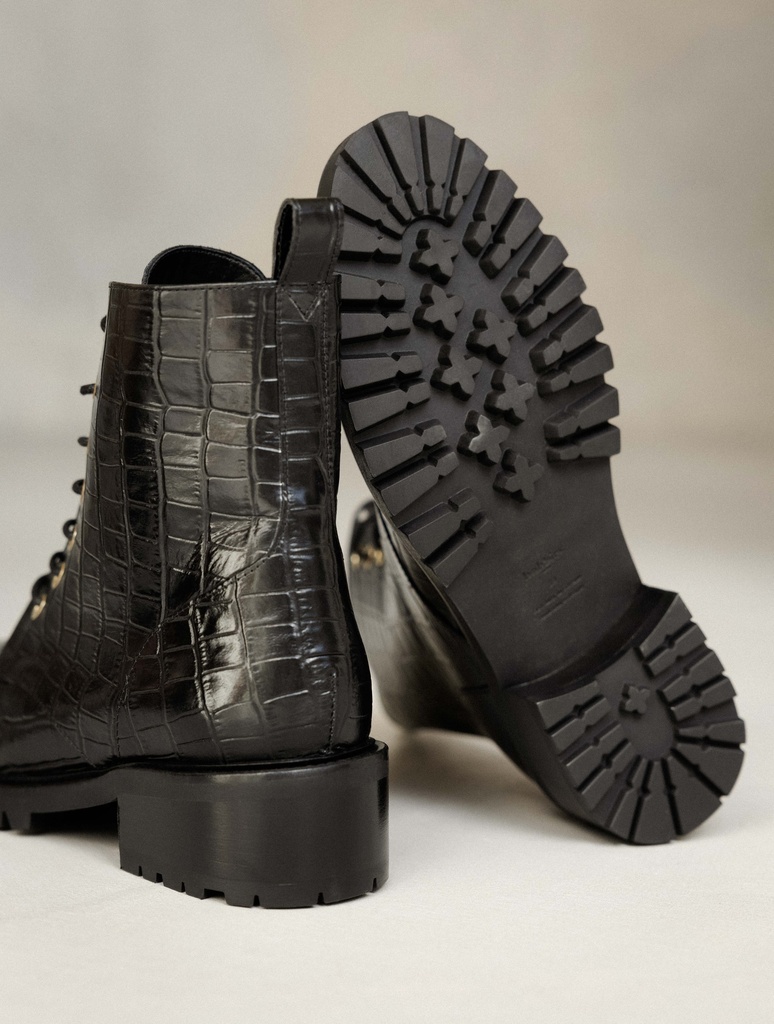Ankle Boots : Lara - Fierce Black