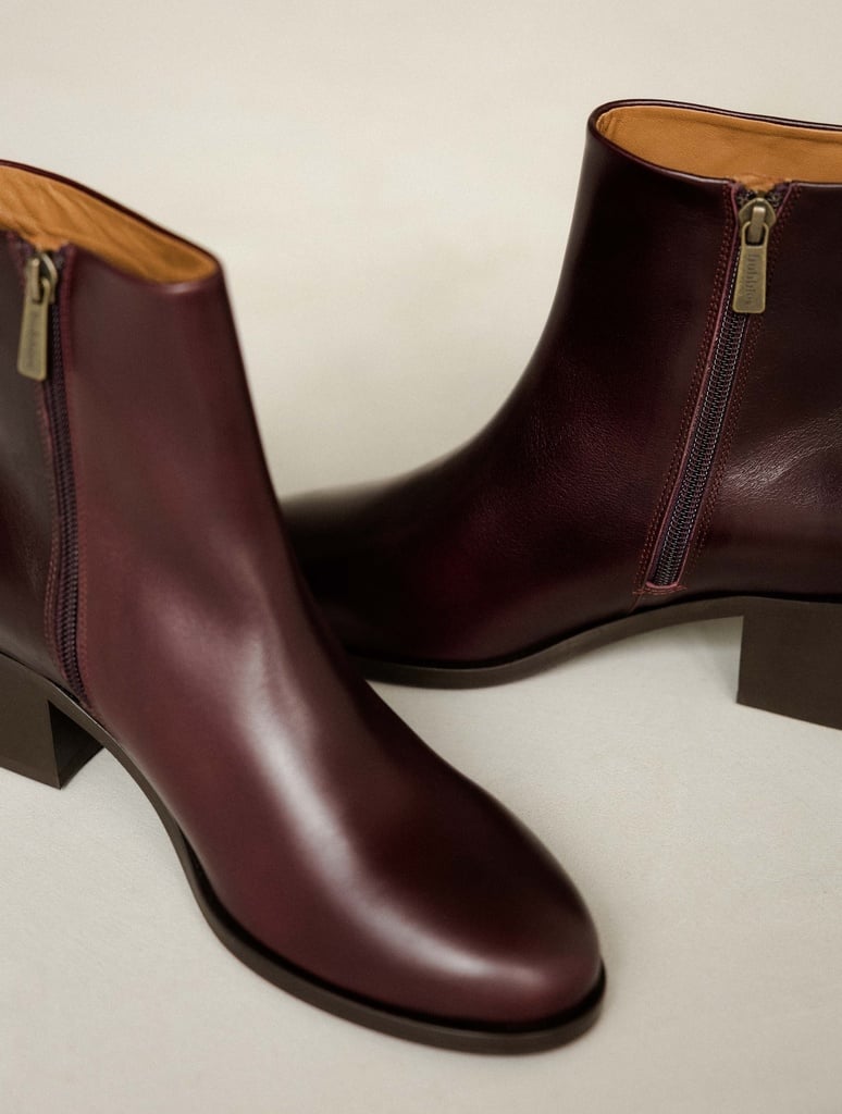 Ankle Boots : Léa - Cabernet