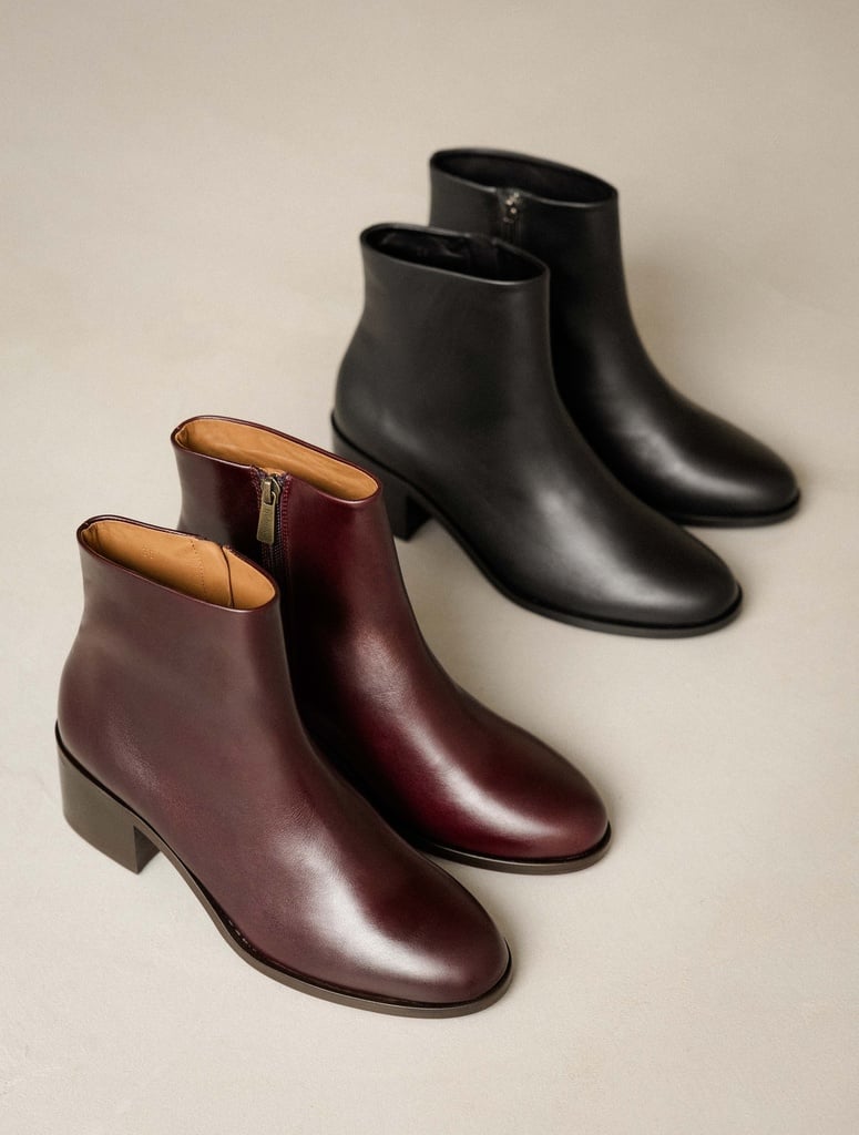 Ankle Boots : Léa - Cabernet