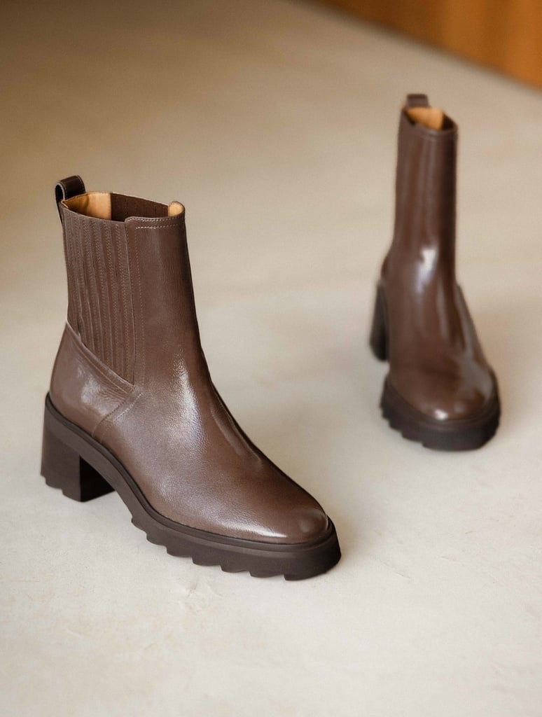 Ankle Boots : Lison - Iced Chocolate