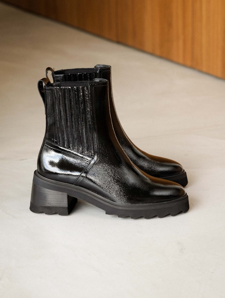 Ankle Boots : Lison - Black Vinyl