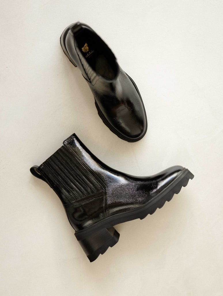 Ankle Boots : Lison - Black Vinyl