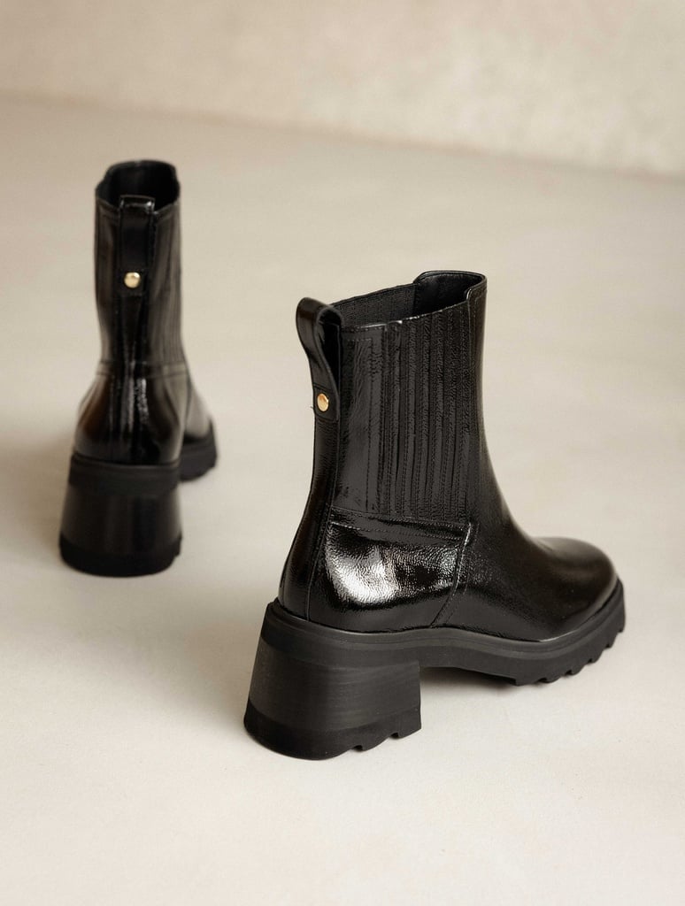 Ankle Boots : Lison - Black Vinyl