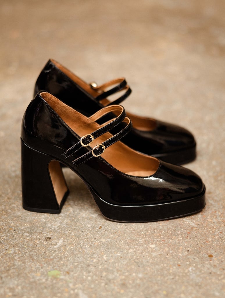 Babies & Escarpins : Louise - Lacquered Black