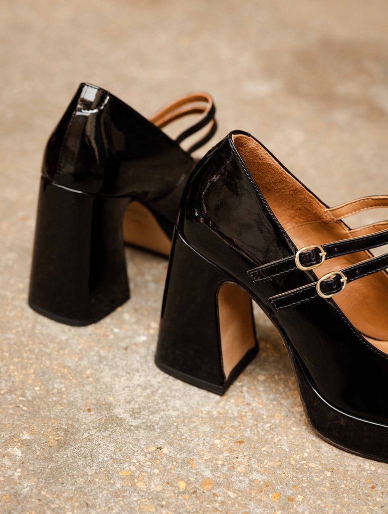 Babies & Escarpins : Louise - Lacquered Black