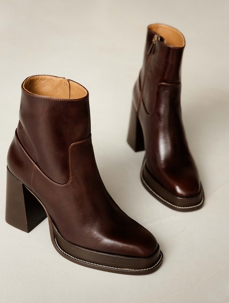 Ankle Boots : Marnie - Irish Coffee
