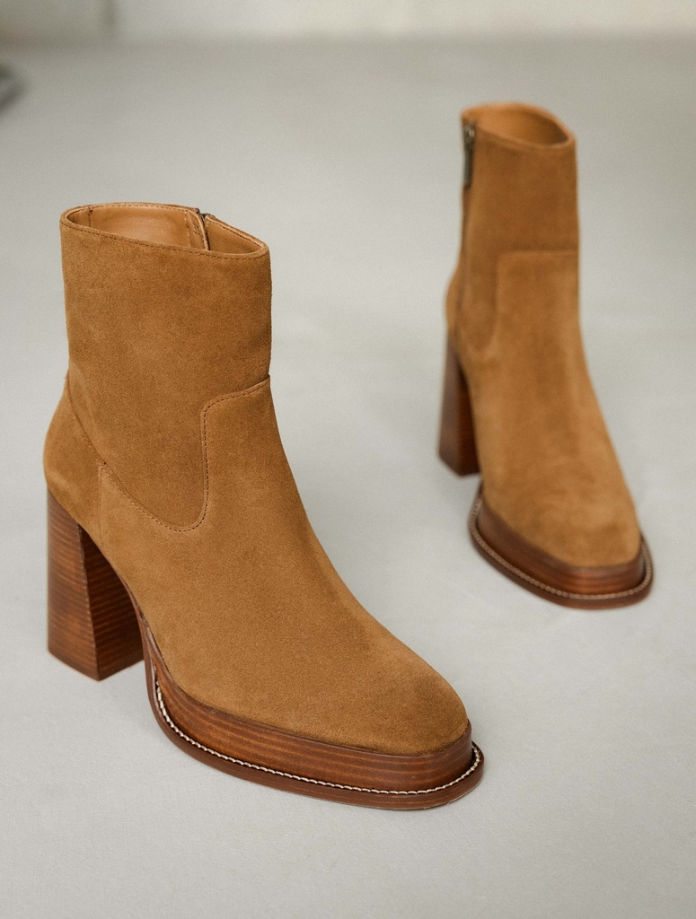 Ankle Boots : Marnie - Camel