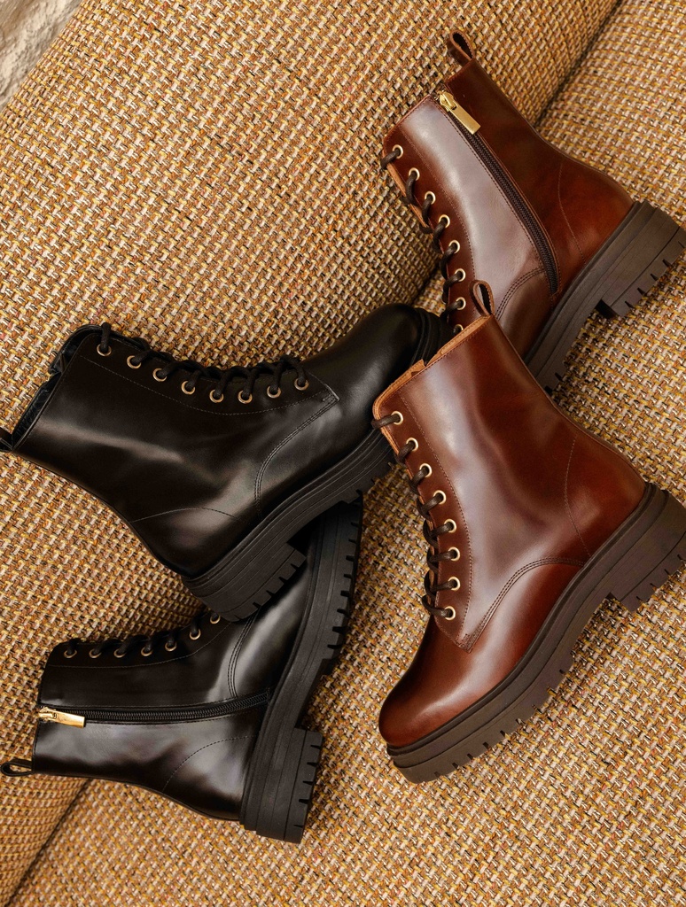 Flache Boots : Max - Intense Black