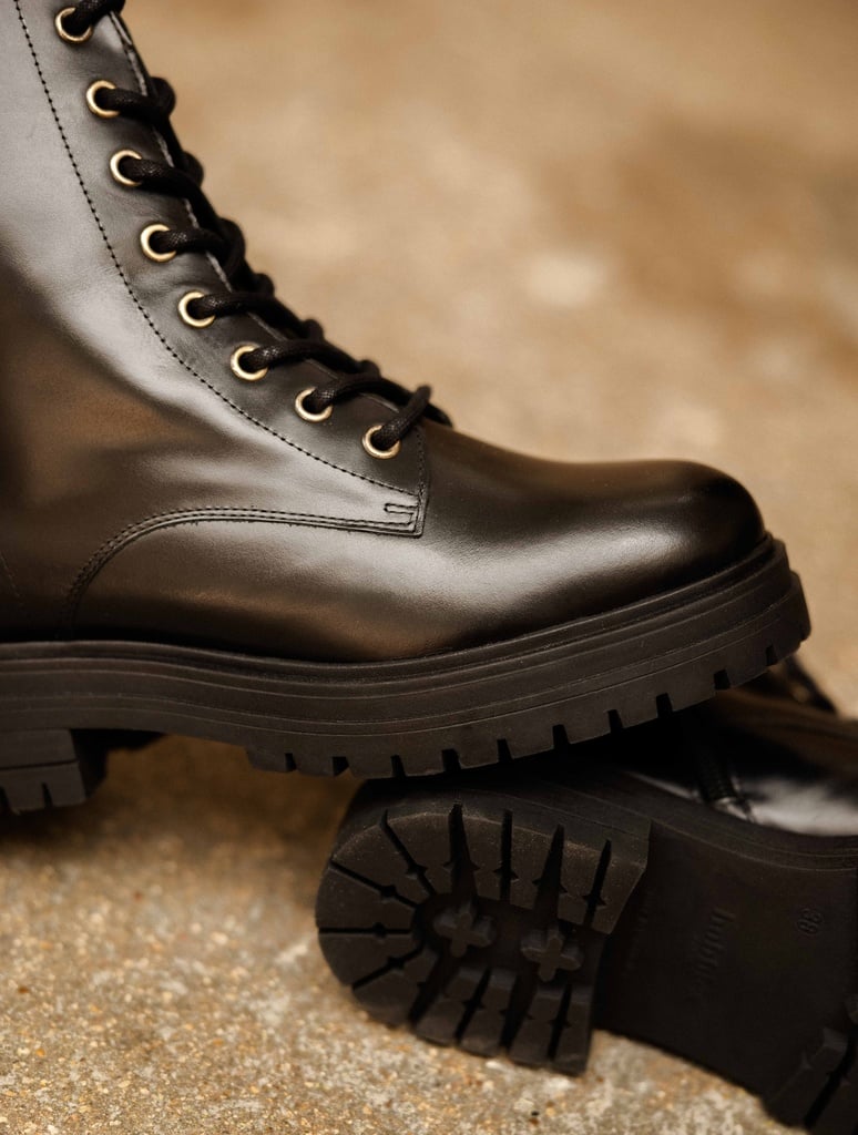 Flache Boots : Max - Intense Black