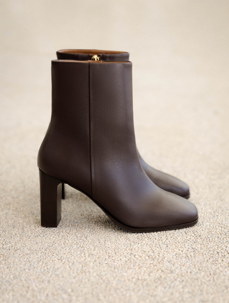 Heeled Boots : May - Ristretto