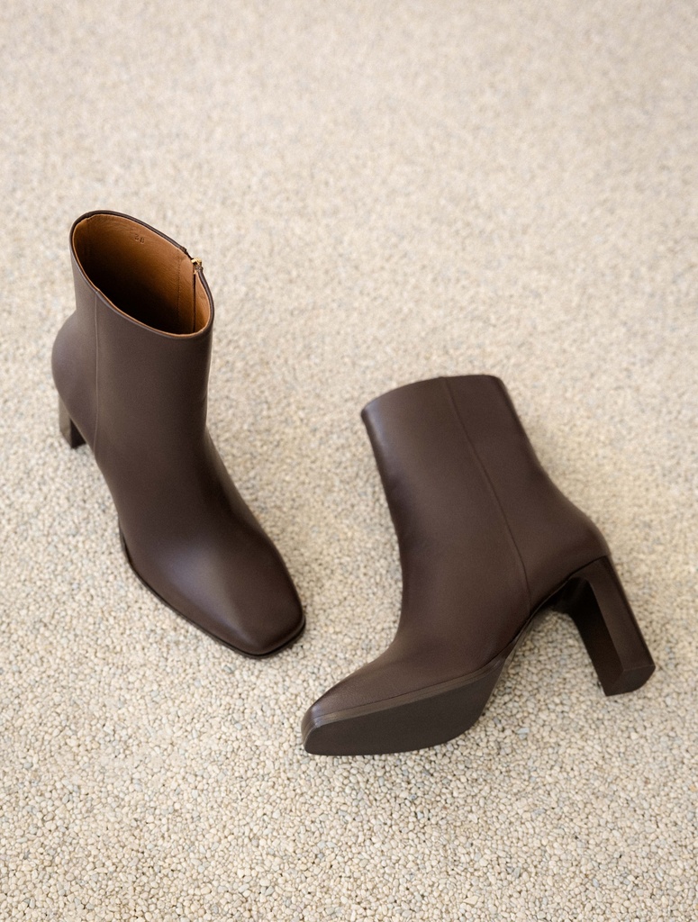 Heeled Boots : May - Ristretto