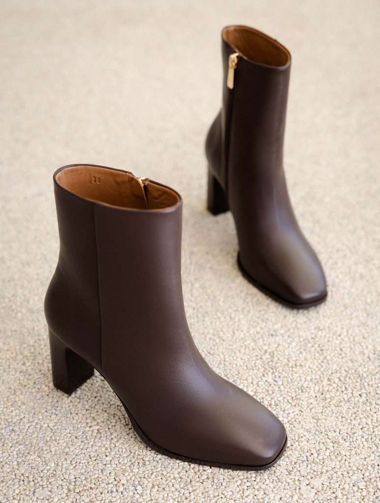 Heeled Boots : May - Ristretto