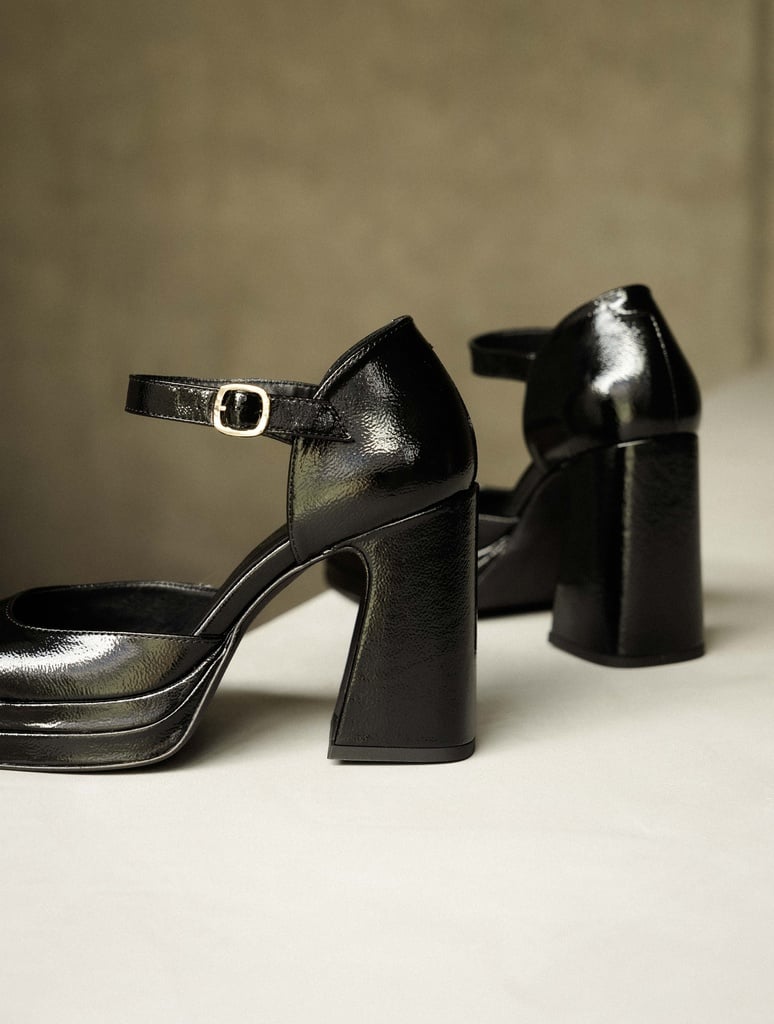 Babies & Escarpins : Michelle - Black Vinyl