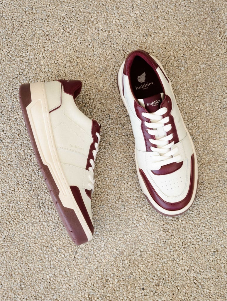 Sneakers : Miley - Off-White & Garnet