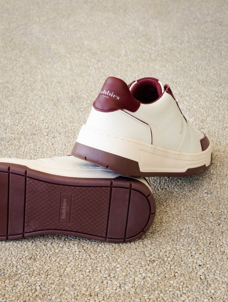 Sneakers : Miley - Off-White & Garnet