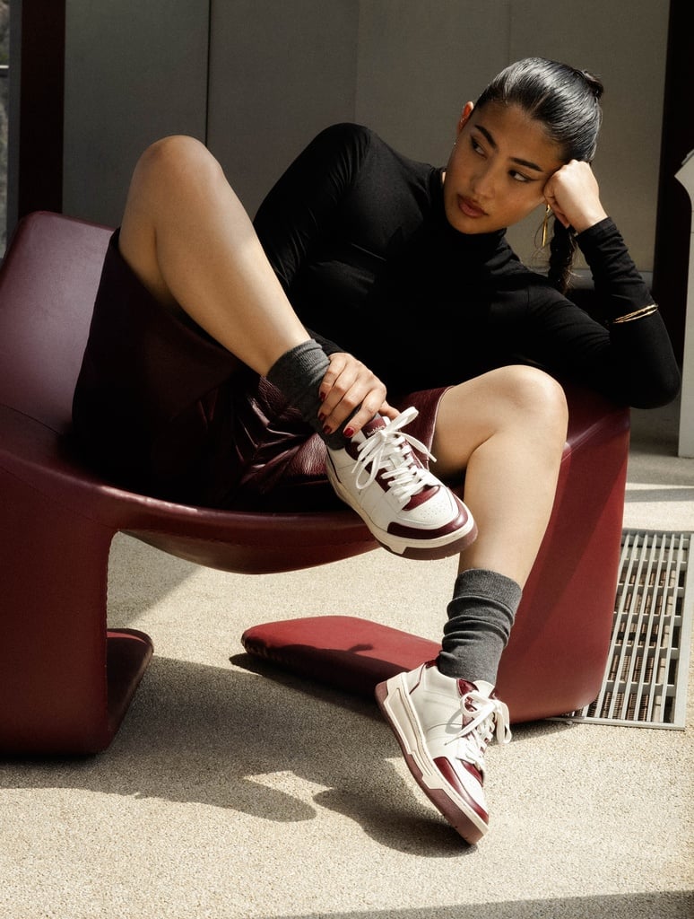 Zapatillas : Miley - Off White & Garnet