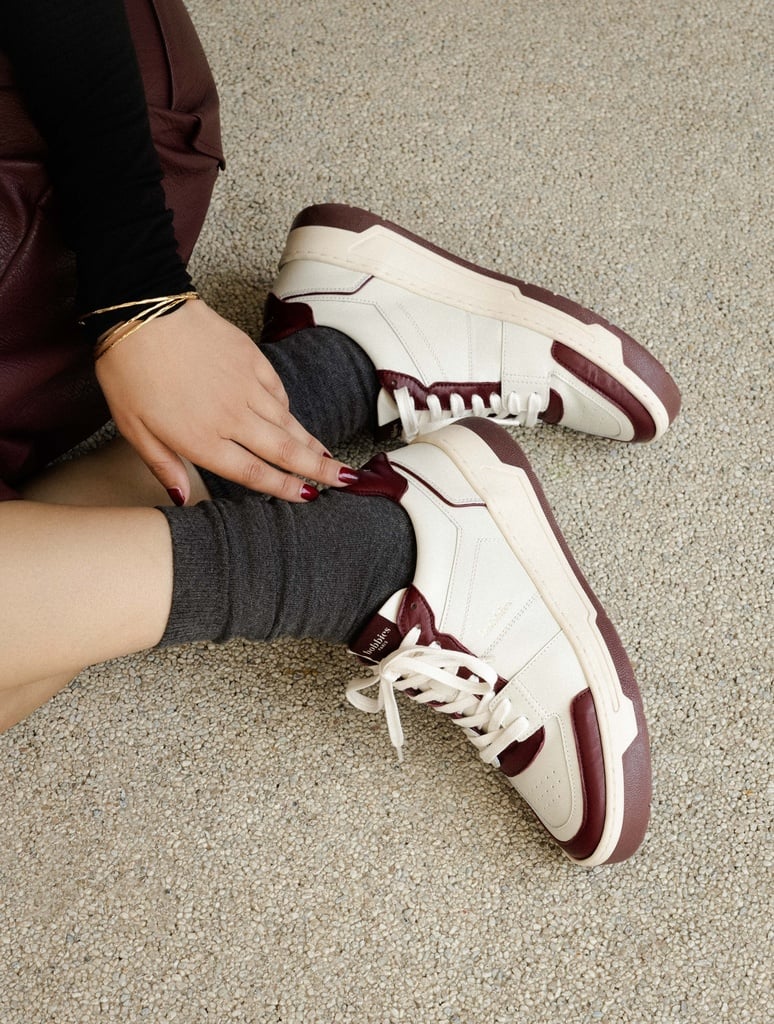 Sneakers : Miley - Off-White & Garnet