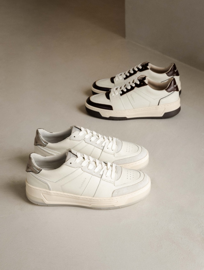 Baskets : Miley - Off White & Irish Coffee