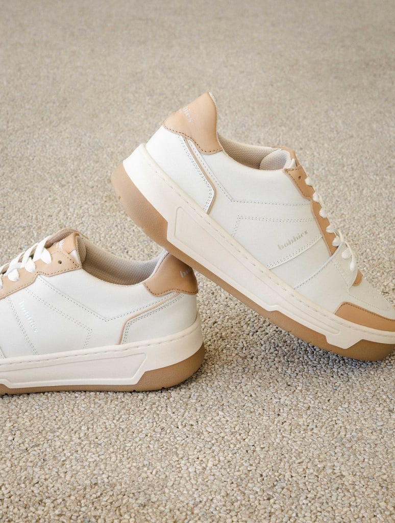 Sneakers : Miley - Off White & Toffee