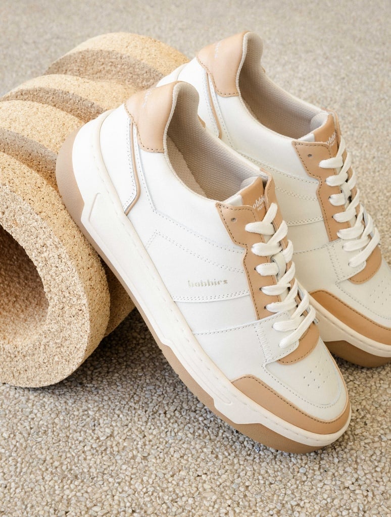 Sneakers : Miley - Off White & Toffee