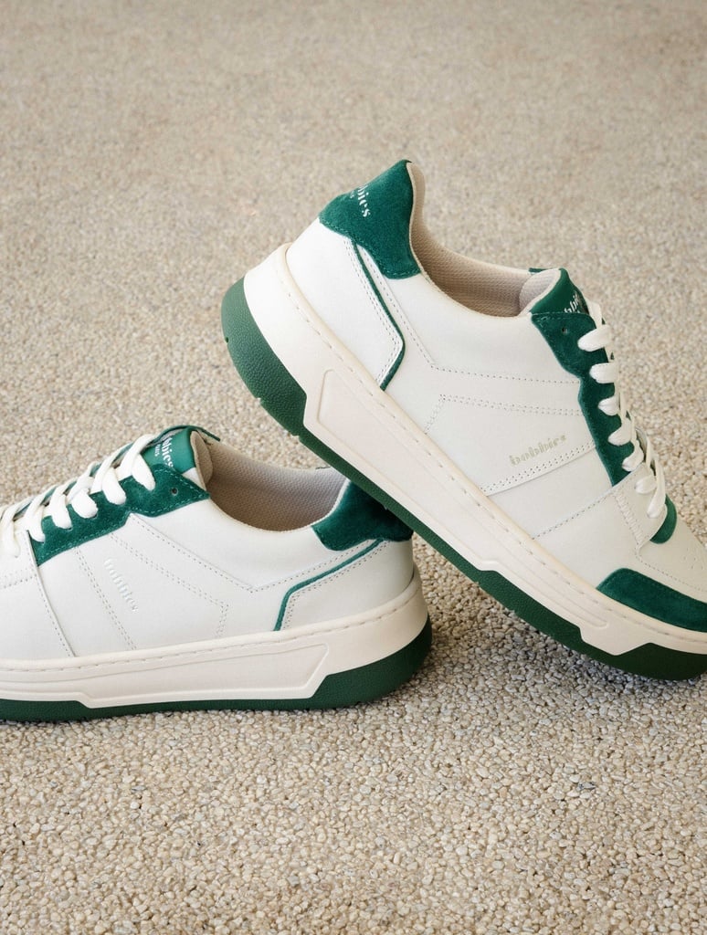 Zapatillas : Miley - Off White & Imperial Green