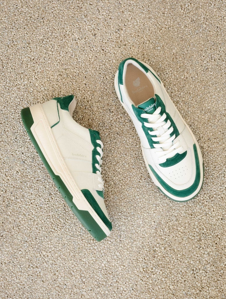 Zapatillas : Miley - Off White & Imperial Green