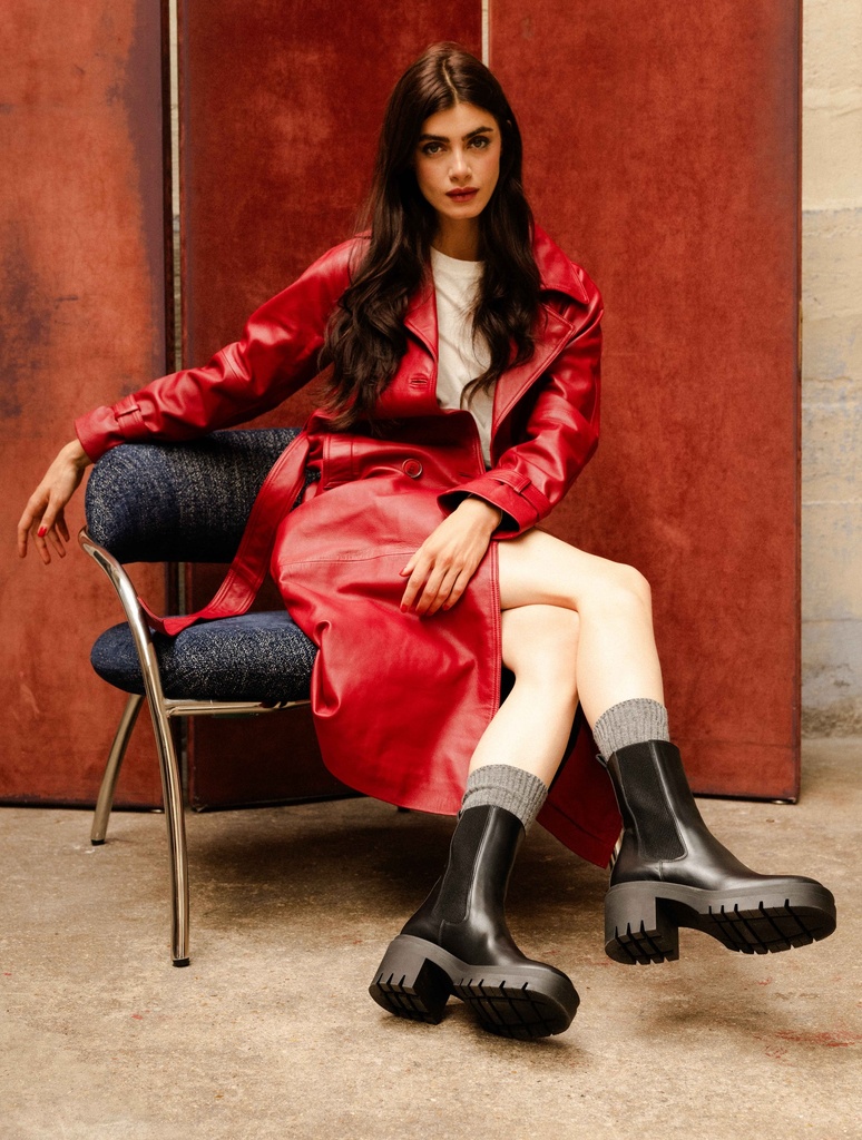 Heeled Boots : Mona - Intense Black