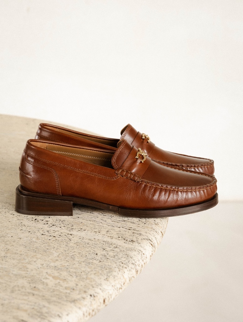Mocassins & Derbies : Nicky - Chestnut