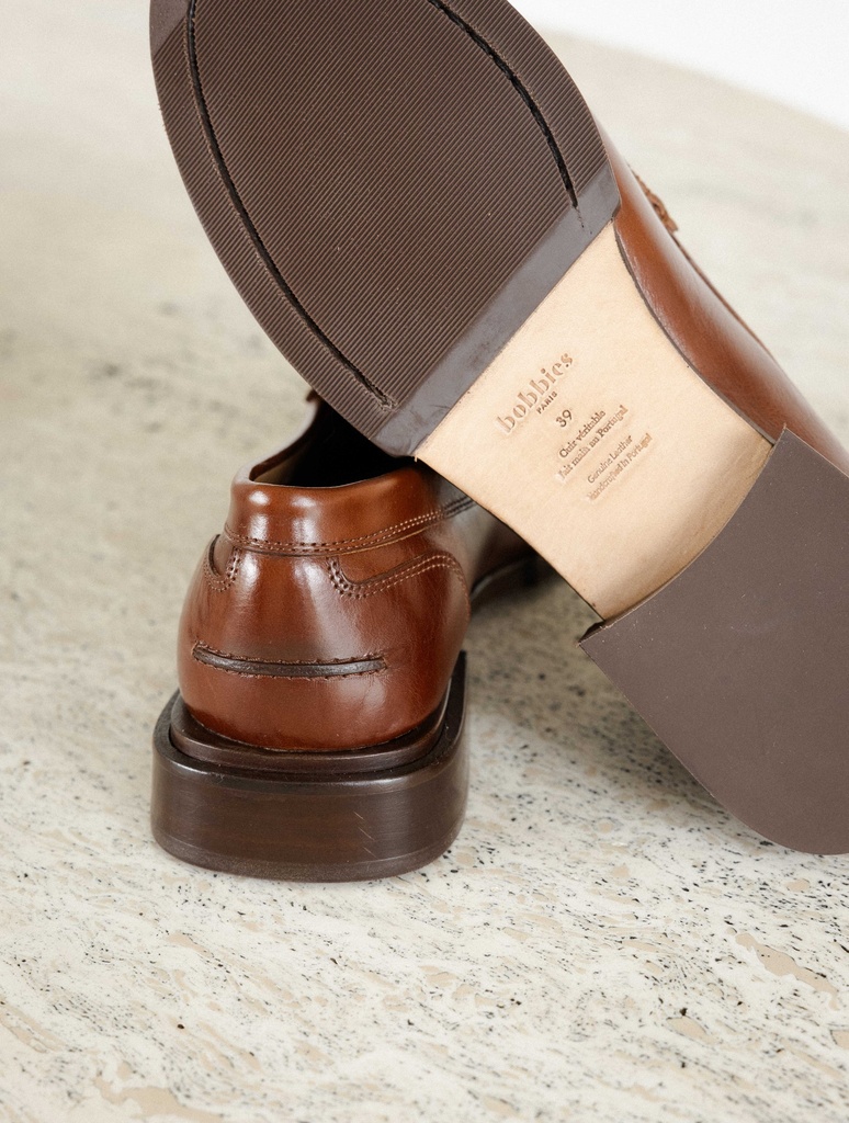 Mocassins & Derbies : Nicky - Chestnut