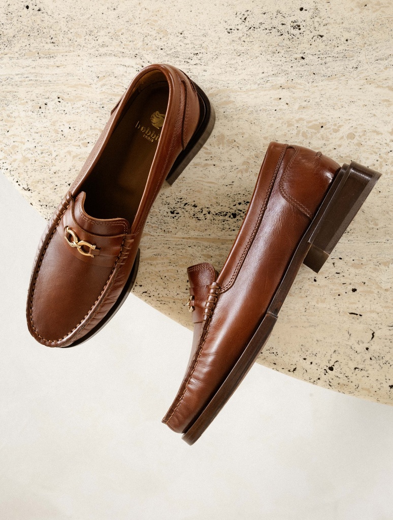 Mocassins & Derbies : Nicky - Chestnut