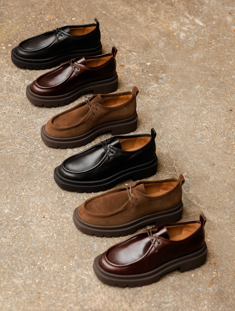 Mocassins & Derbies : Noreen - Passion Black