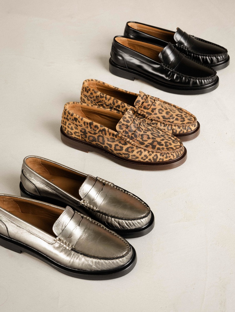 Loafers & Derbies : Polly - Cosmic Silver