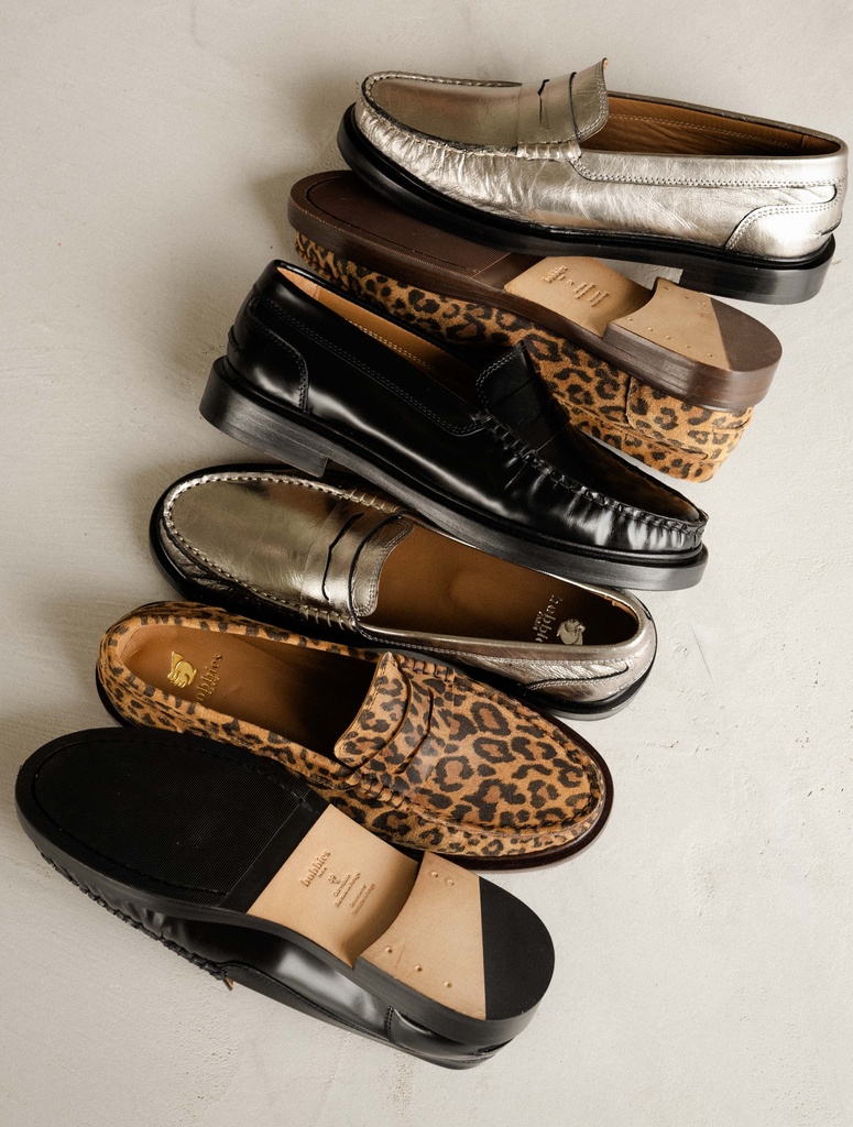 Women's Loafers | Polly Wild Leo | Bobbies