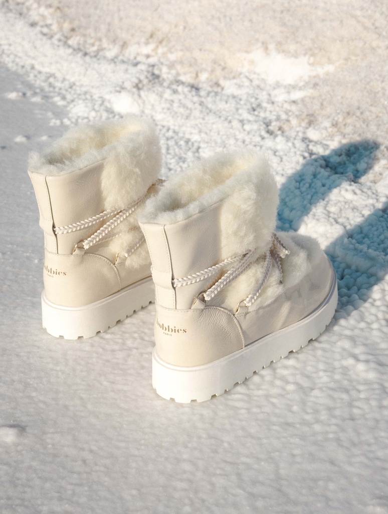 Cold Weather Boots : Rivka - Chantilly Cream