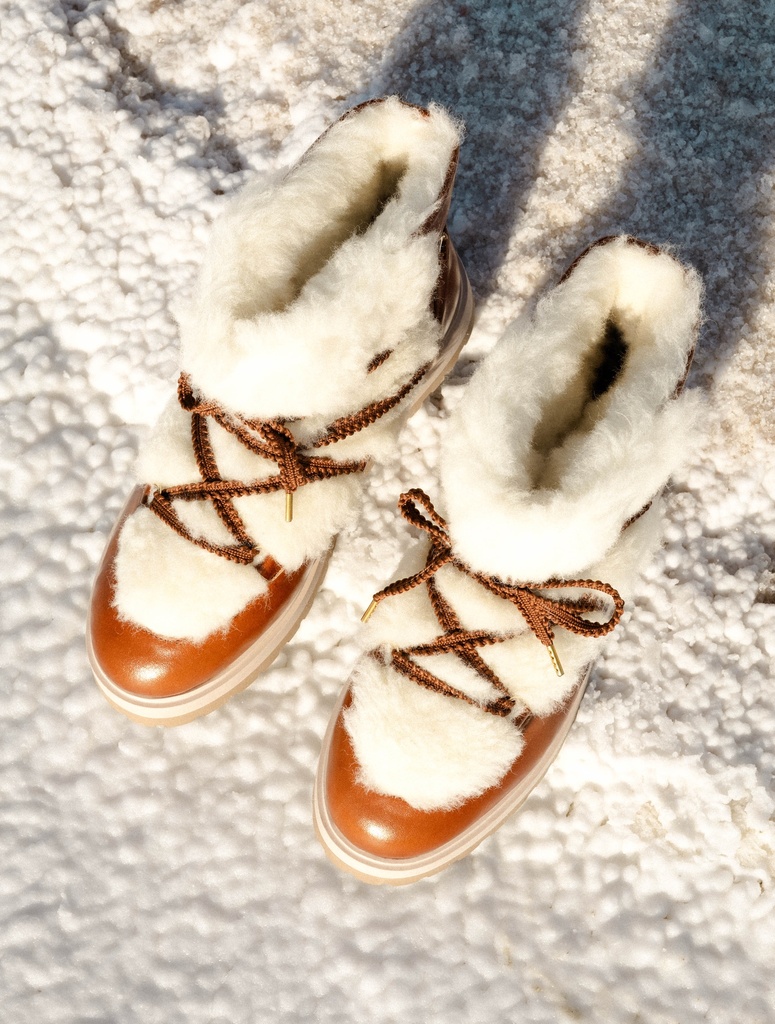 Cold Weather Boots : Rivka - Cinnamon