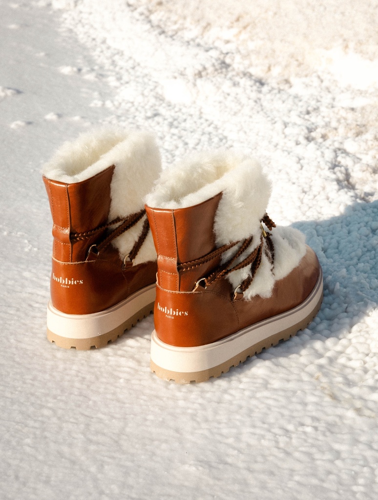 Cold Weather Boots : Rivka - Cinnamon