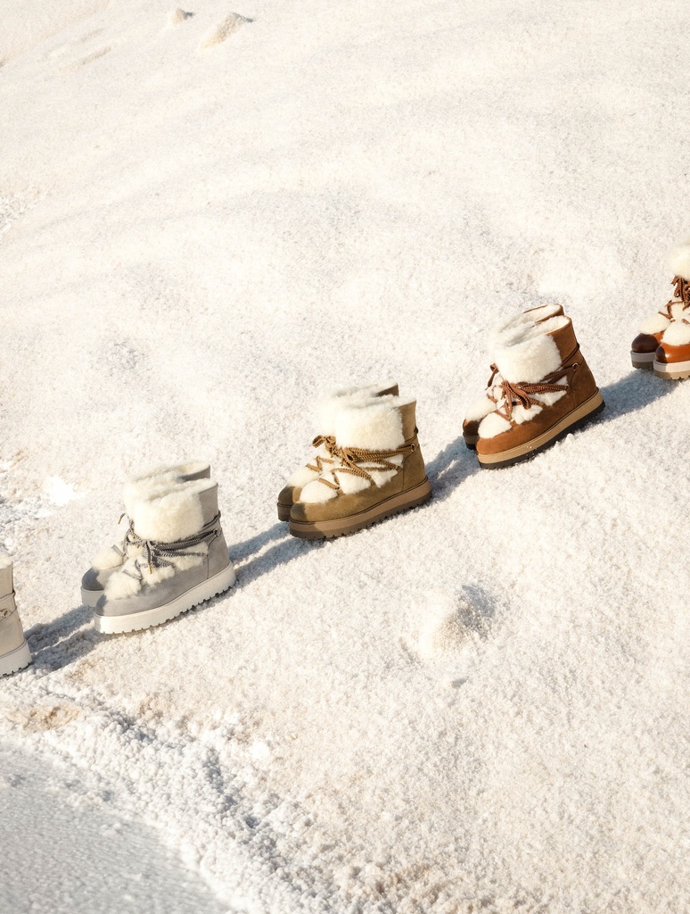 Cold Weather Boots : Rivka - Cinnamon