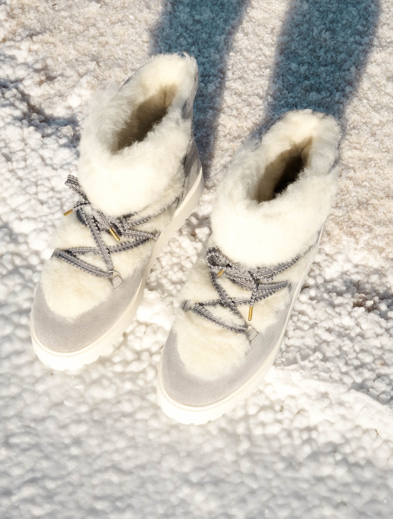 Cold Weather Boots : Rivka - Smoky Grey