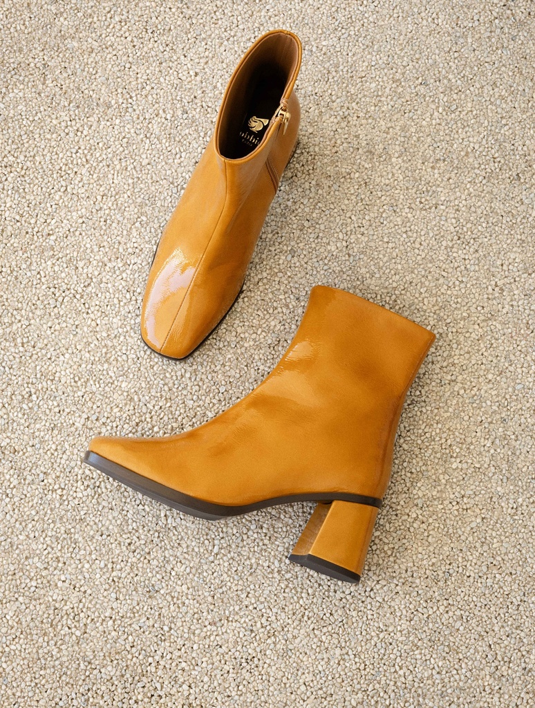 Botines planos : Scarlett - Mustard