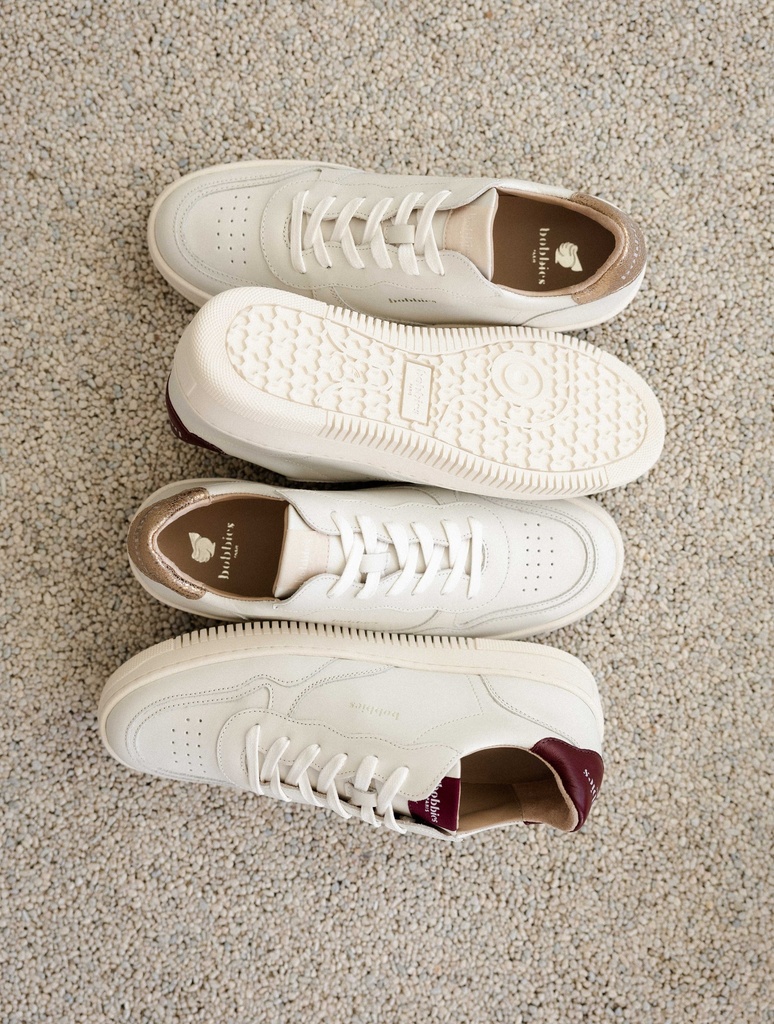 Sneakers : Scott - Off White & Garnet