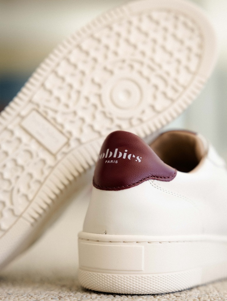 Sneakers : Scott - Off White & Garnet