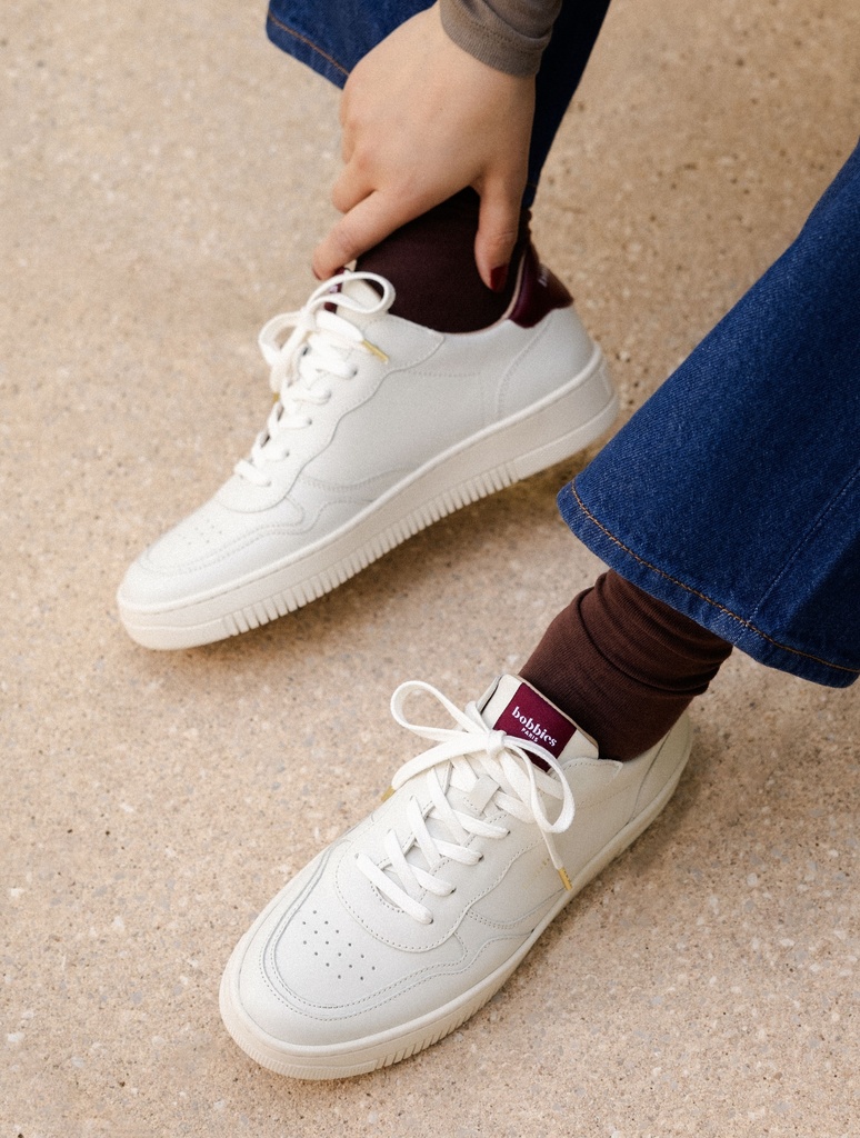 Sneakers : Scott - Off White & Garnet