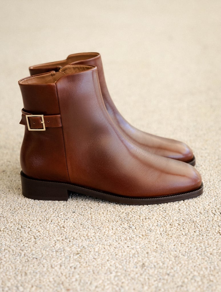 Flat Boots : Susan - Chestnut